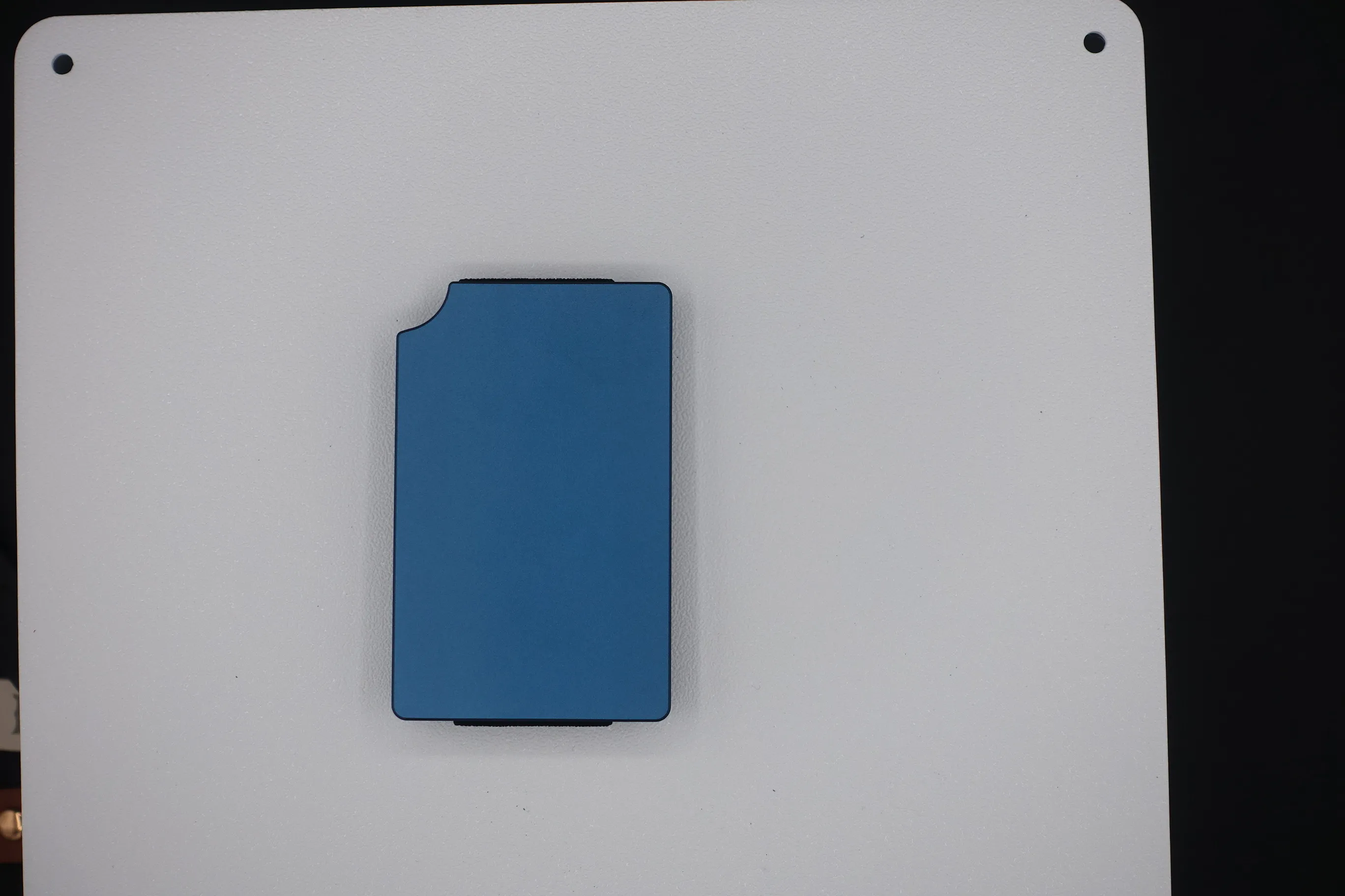 custom laser engraved aluminum wallet made in Byron Center Michigan | StrazX
